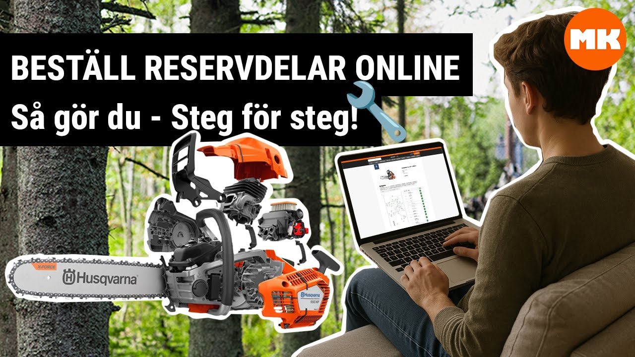 Reservdelar online p&aring; Maskinklippet.se