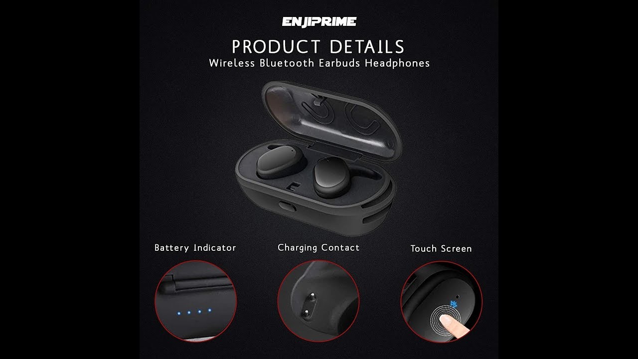 Enji Prime Touch Two Stereo Headset