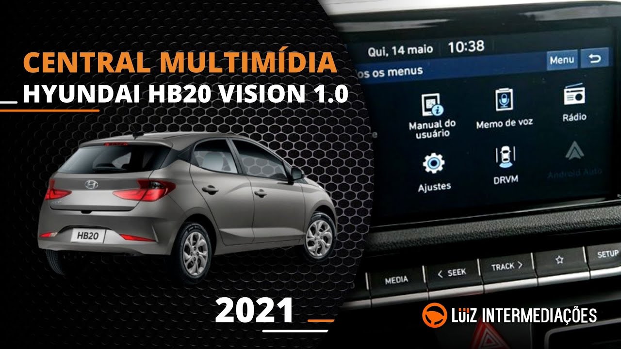 Central Multimídia | HYUNDAI HB20 VISION 1.0 2021