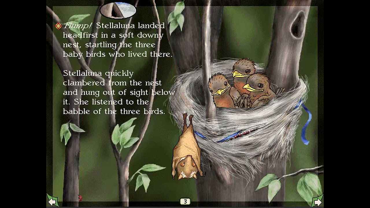 Living Books: Stellaluna Full Playthrough