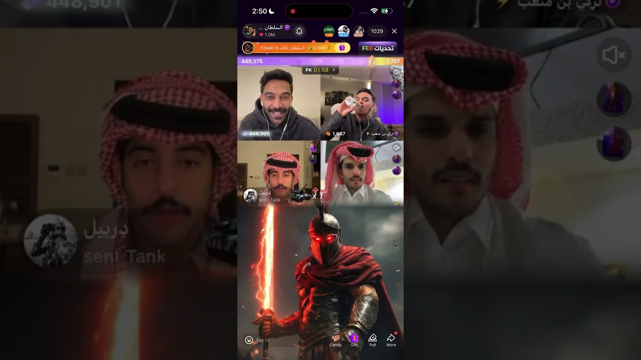 جولة السلطان خالد مع& محمد الودعاني و& تركي بن متعب و& عيد الشمري #السلطان_خالد 