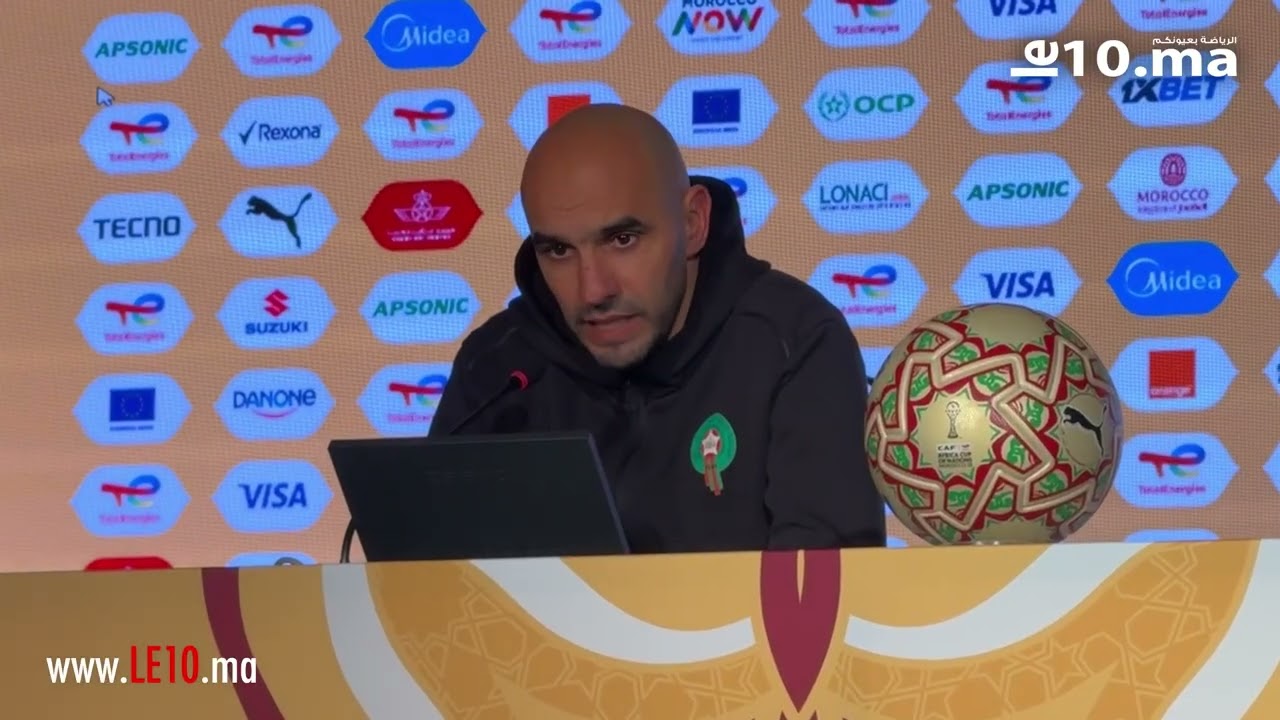 الركراكي أنا من أتحمل مسؤولية ضياع الكأس.. وهذا رده حول الاستقالة 