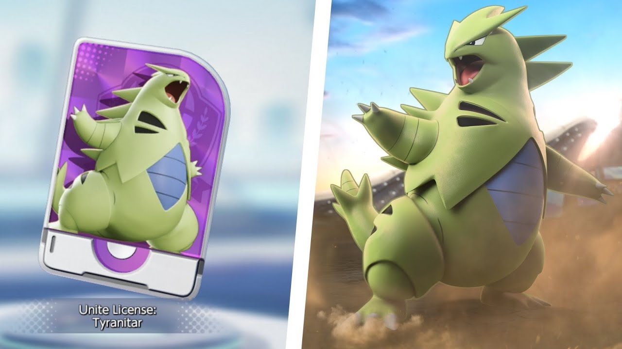 DÙNG ANH LONG TYRANITAR VẢ VỠ MỒM ĐỐI THỦ POKEMON UNITE #2