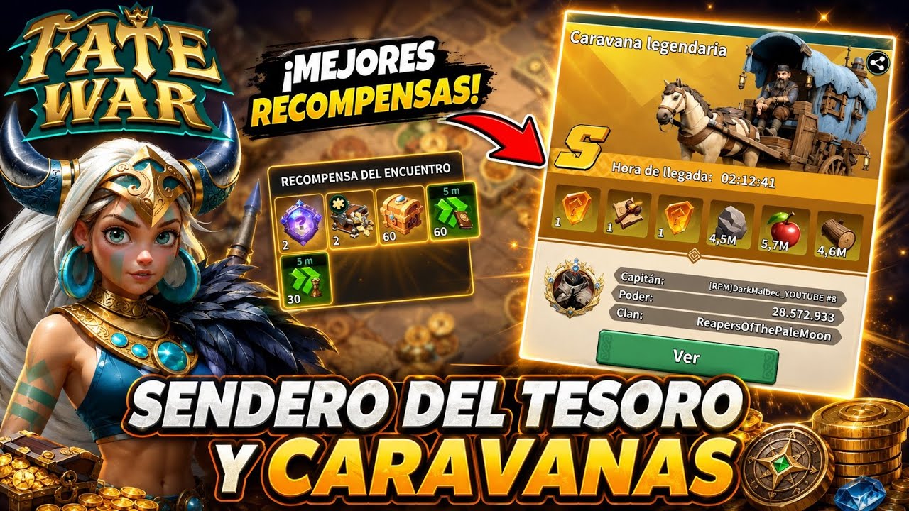 ¡OPTIMIZA tus recompensas en el Sendero y Caravanas al máximo! - Español | Fate War