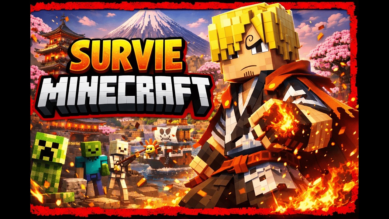 SURVIE ONE PIECE Minecraft Futur Roi Des Pirates ! 3