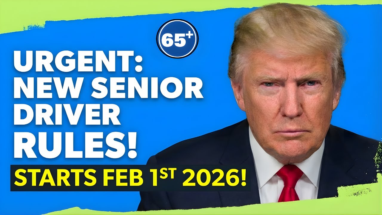 URGENT: New US Driver&rsquo;s Rules for Seniors 65+ (Starts Feb 1st 2026!)