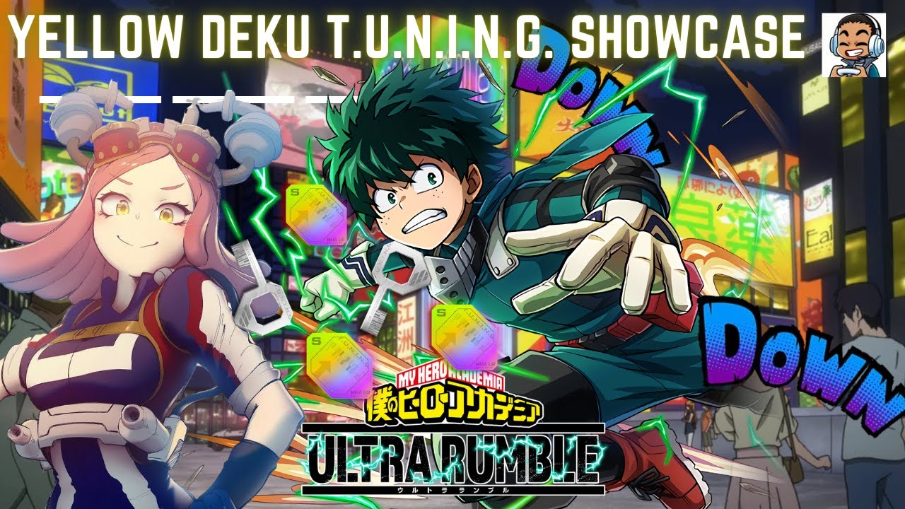 100 DAMAGE A SHOT!? THIS YELLOW DEKU BUILD GOES CRAZY!! (T.U.N.I.N.G. Showcase)