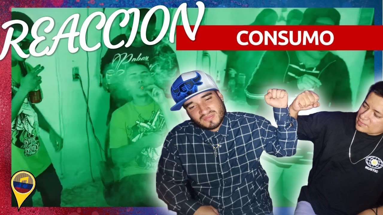 COLOMBIANOS REACCIONAN | JAURIA SANTA // CONSUMO | VIDEO REACCION AL RAP MEXA