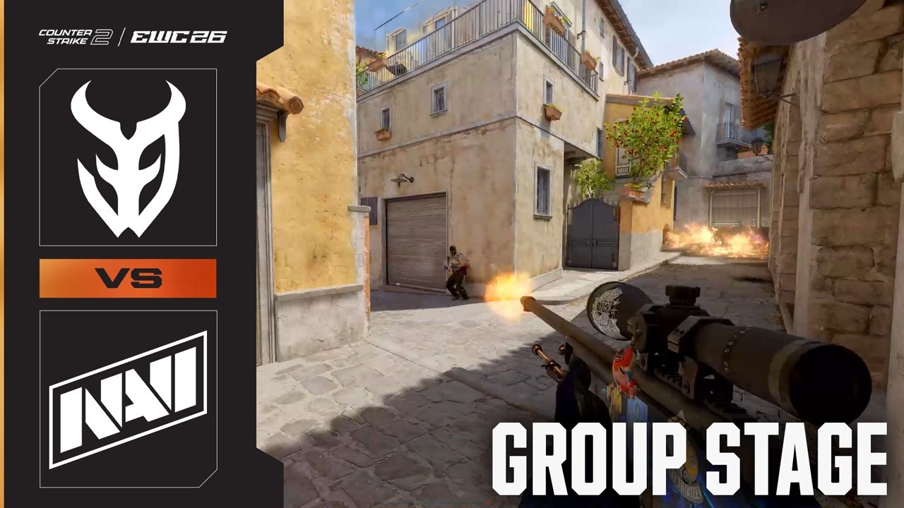 NAVI vs 3DMAX | CS2 at EWC 26 - Group Stage - HIGHLIGHTS