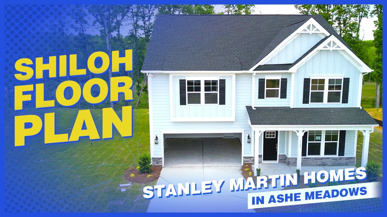 Shiloh Floor Plan by Stanley Martin Homes in Ashe Meadows
