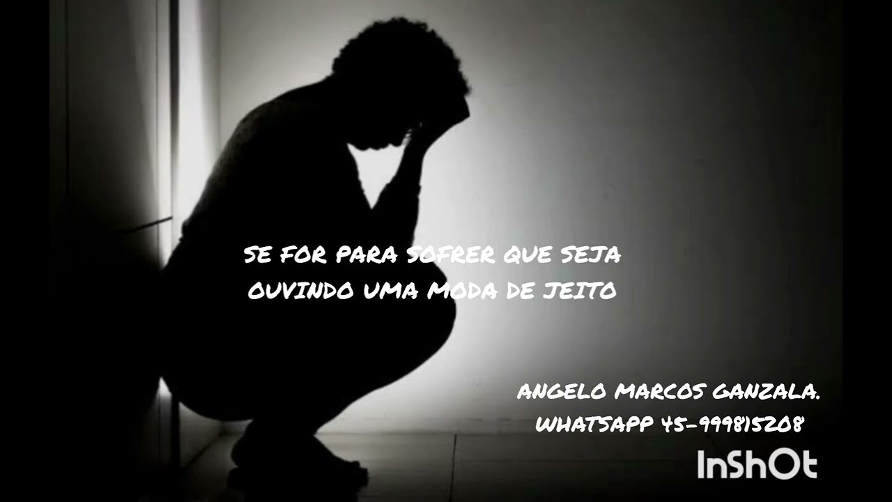Se for para sofrer que seja ouvindo uma moda de jeito