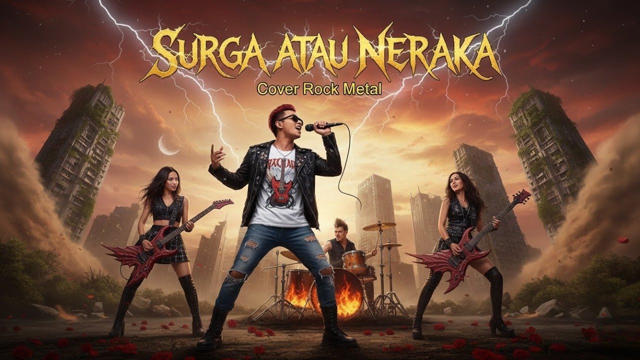 SURGA ATAU NERAKA - COVER ROCK KECE ABIS