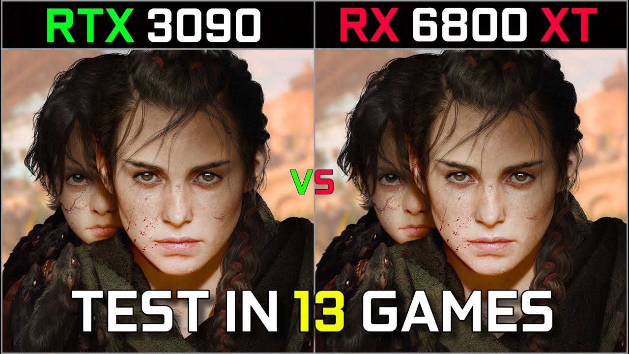 RTX 3090 vs RX 6800 XT | Test in 13 Games at 2160p 4K | How Big Is The Difference? | 2023