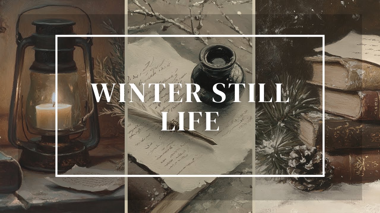 Frame TV Art - Winter Still Life (8 paintings)