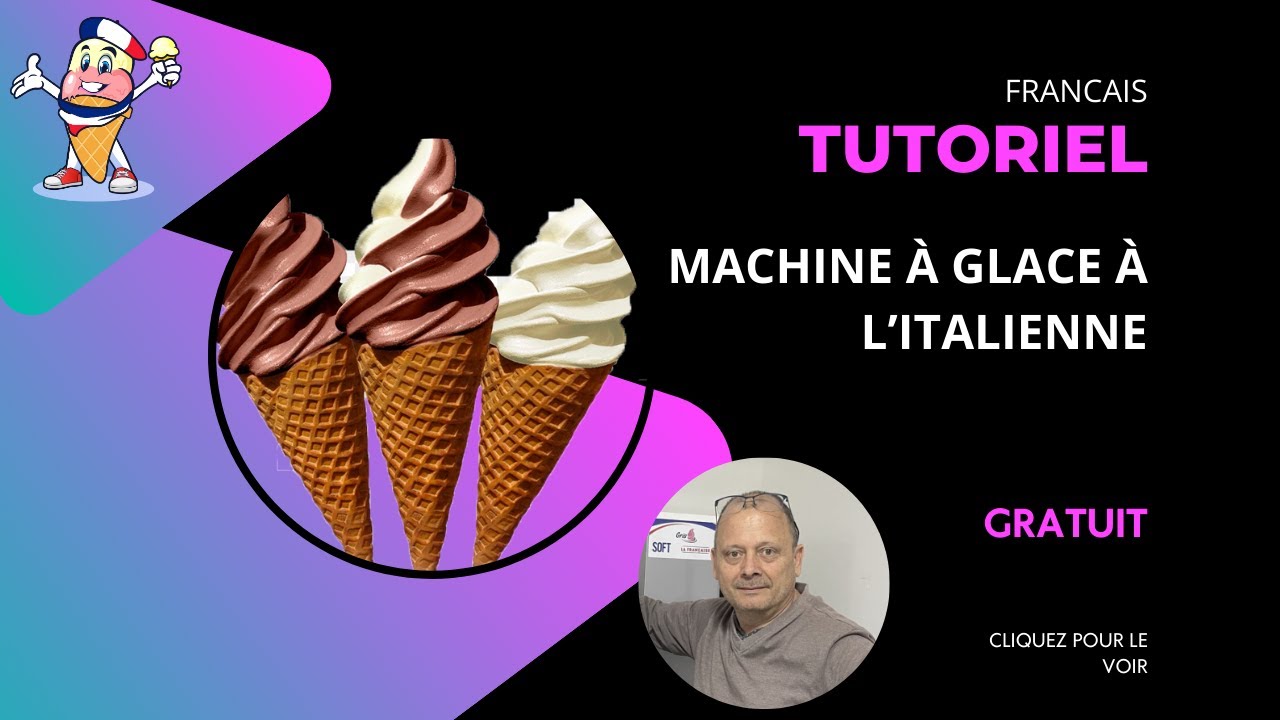 Comment utiliser une machine à glace italienne ? (tutoriel)