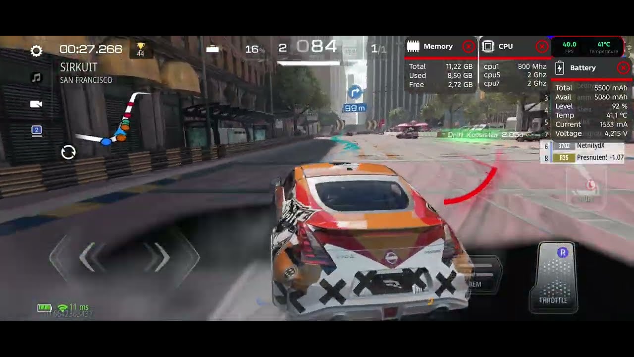 Main Racing Master setelah update software, versi 0.27.0 diandroid 15 XOS v. 15.1.2 GT part 4