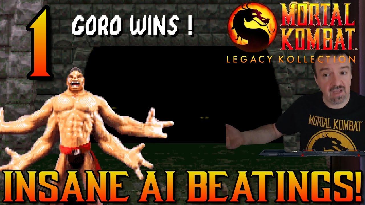 Mortal Kombat A.I. Is INSANE! KRUSHED By the Klassic! Part 1: Mortal Kombat Legacy Kollection PT