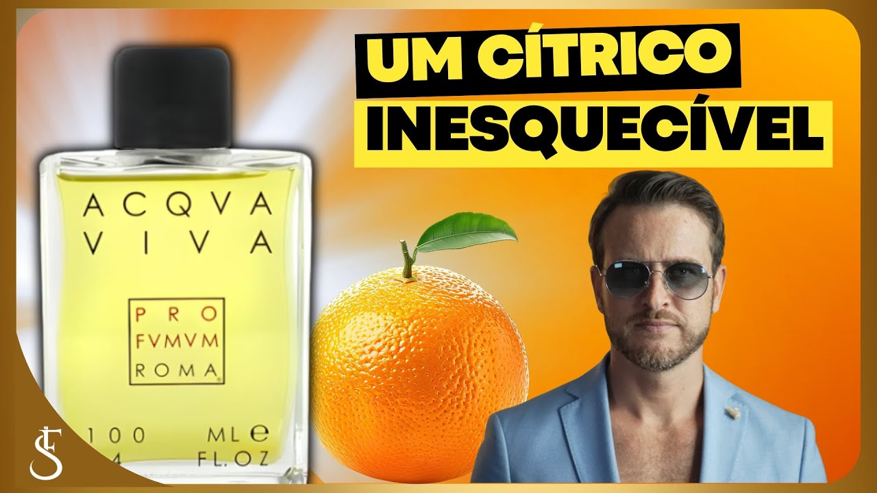 ROMA AVELANEDA | Clone do Acqua Viva Profumum Roma | UM CÍTRICO INESQUECÍVEL! 
