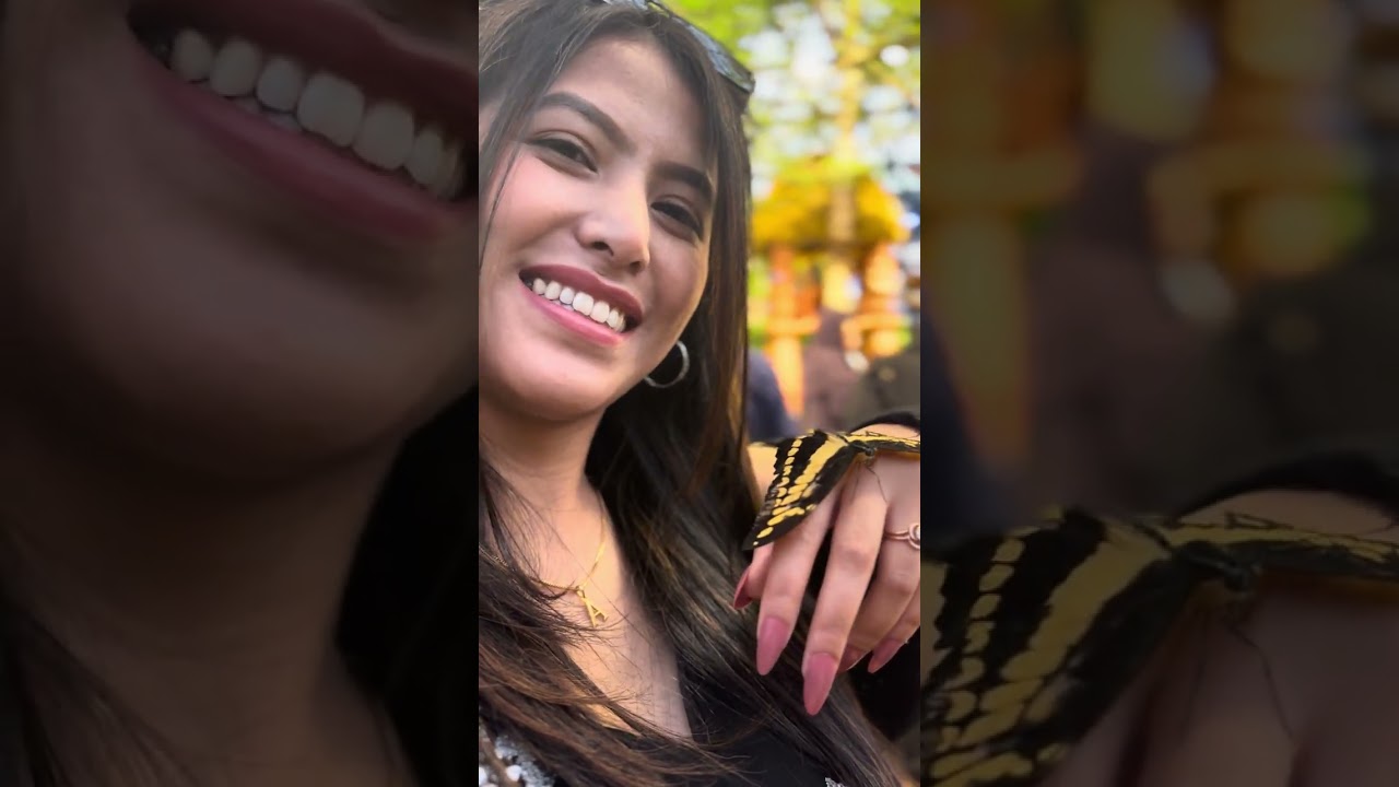 Lost in Butterflies & Love 🦋✨ | Day Out with My Girls | #ButterflyGarden #NatureLovers #VlogLife 