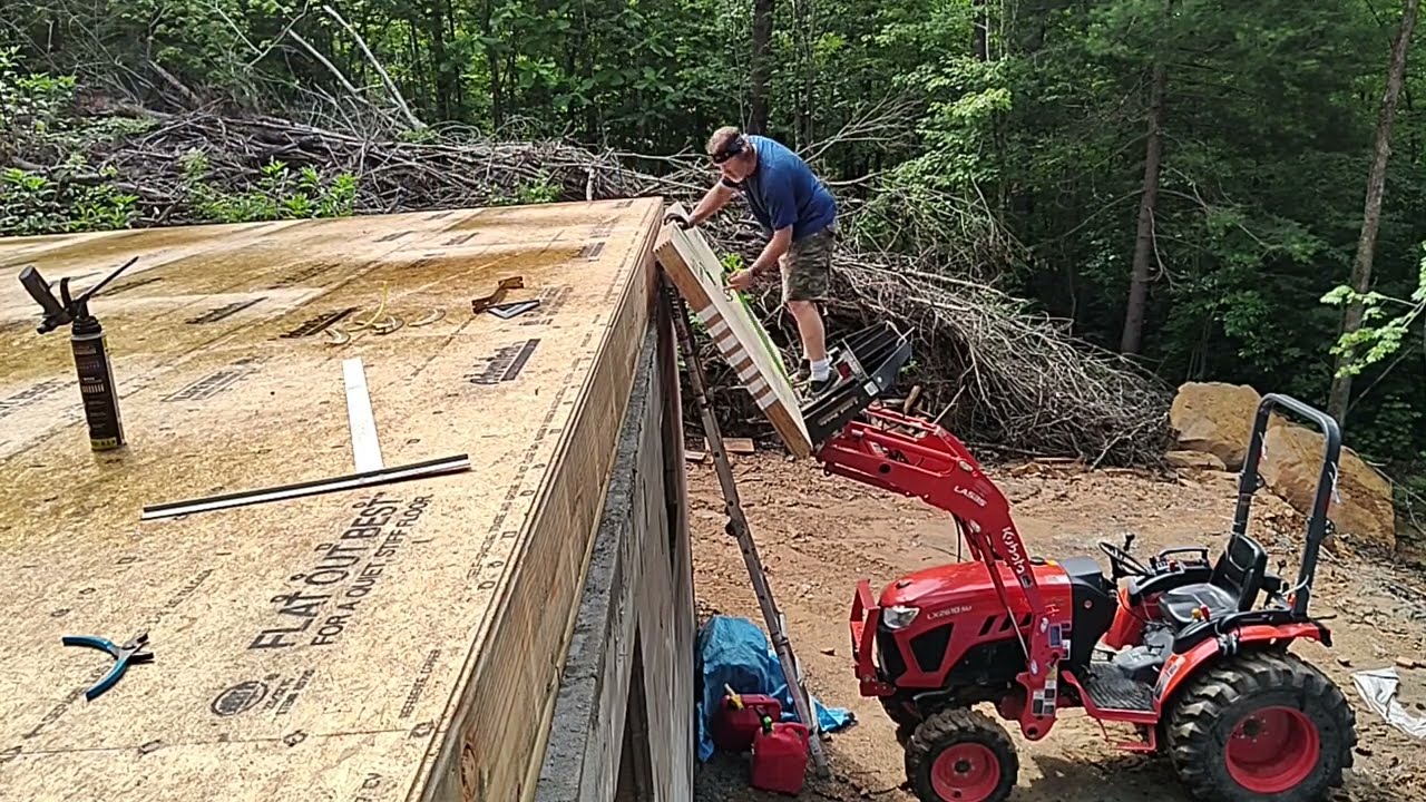 DIY House Build Ep.17: Advantech subfloor sheathing install begins