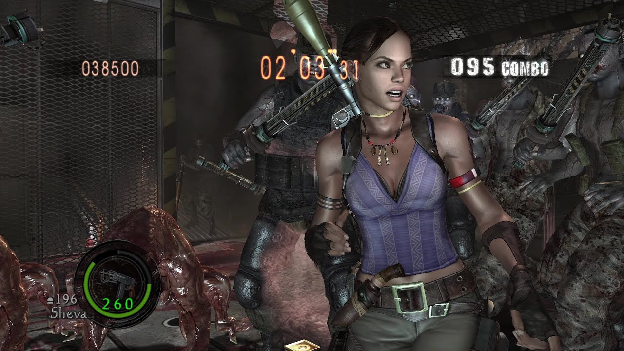 Resident Evil 5 (Mercenaries) - Experimental Facility Sheva (BSAA) 774K335