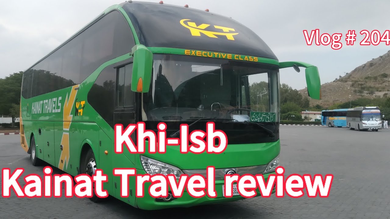 Kainat Travels bus review | Karachi to Islamabad
