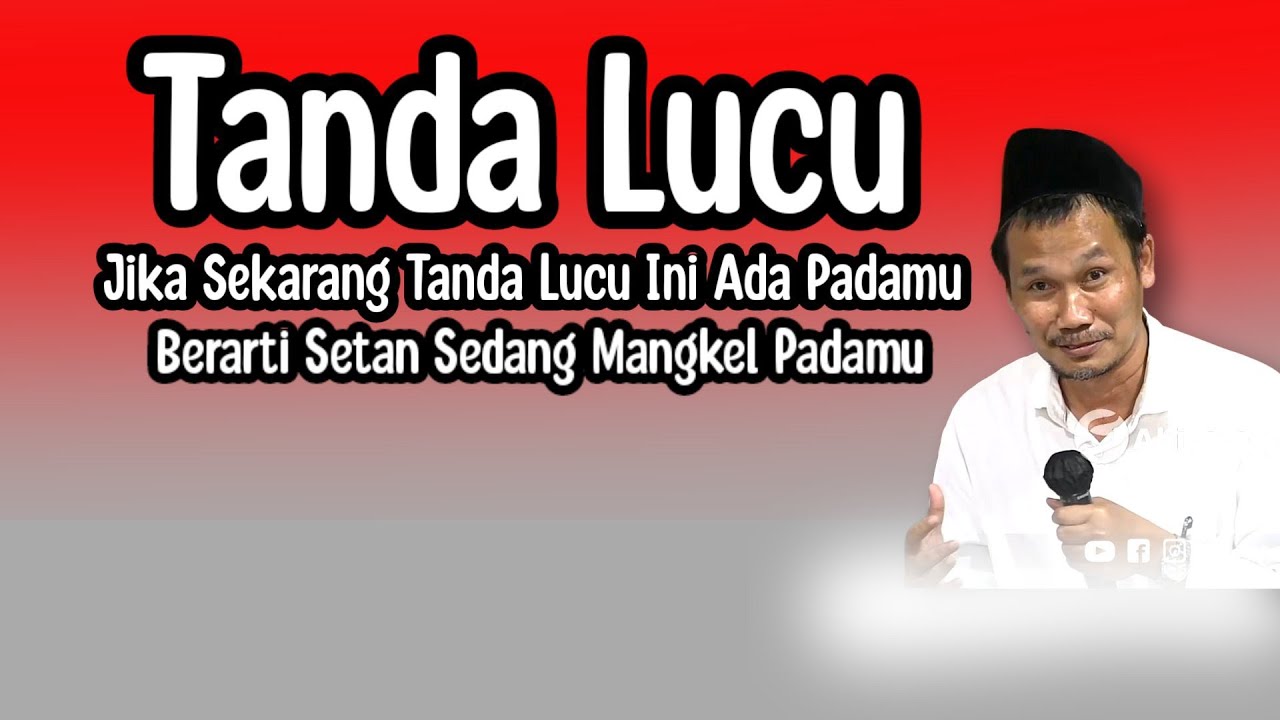 GUS BAHA. TANDA LUCU.