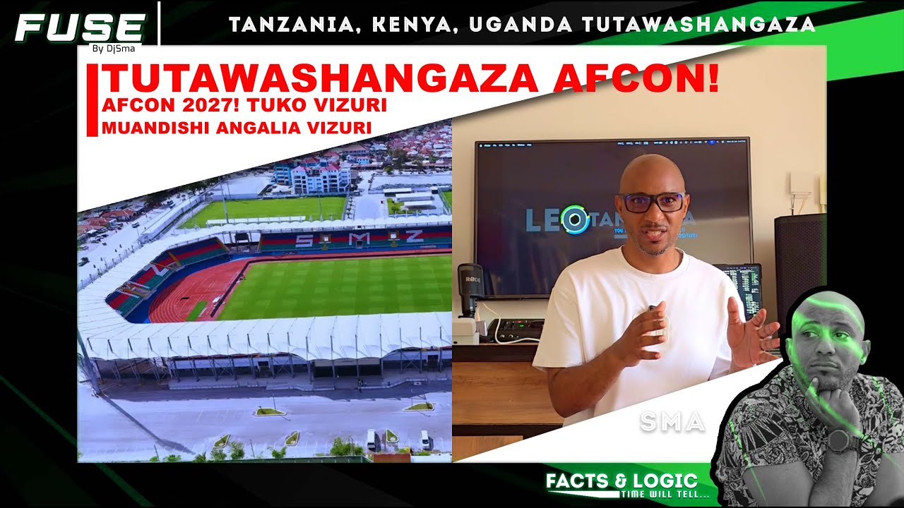 DJ SMA AFUNGA SAFARI KUJIBU MWANDISHI ALIE SEMA TANZANIA KENYA UGANDA HATUNA UWEZO WA KUHOST AFCON