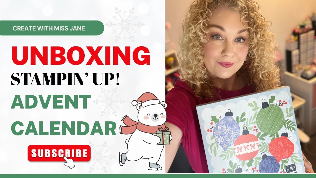 Открываем Адвент-календарь Stampin’ Up! 2025 🎁 Эксклюзивные товары для творчества