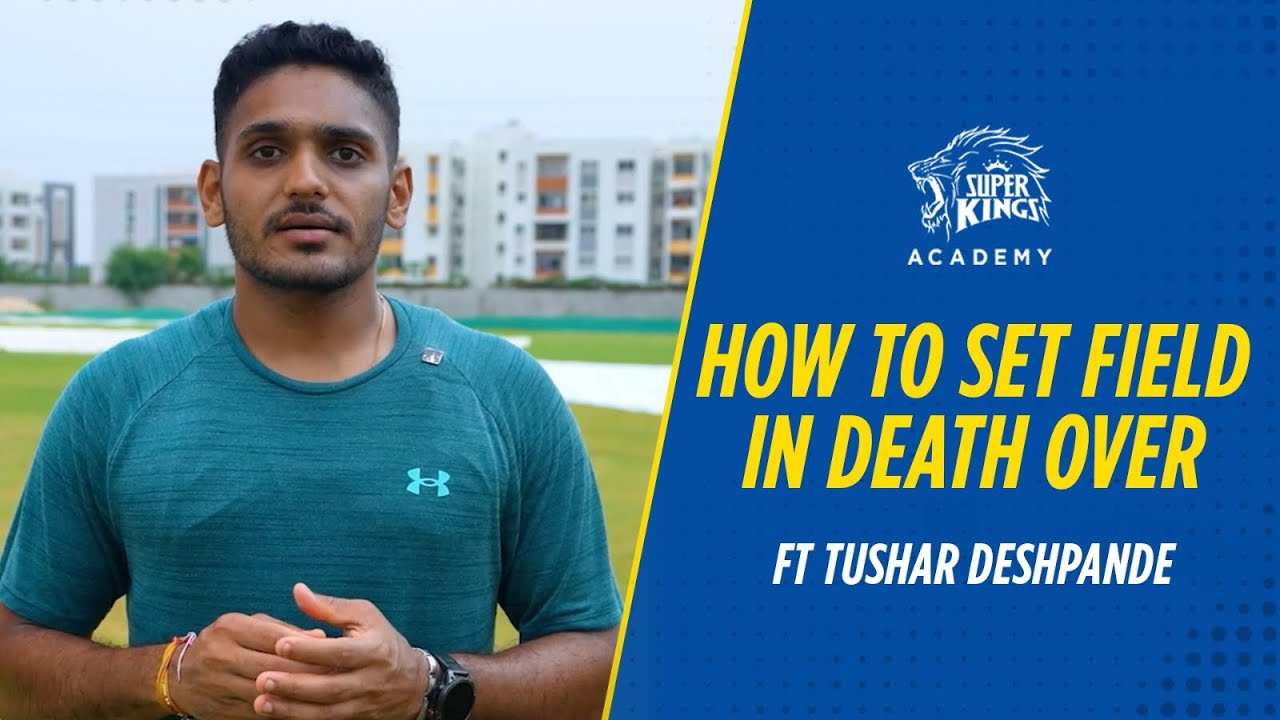 🎥👉 “ #HowTo set field in death overs!“🤔🗣️ Listen it from our Super King Tushar!#TrainLikeASuperKing🏏