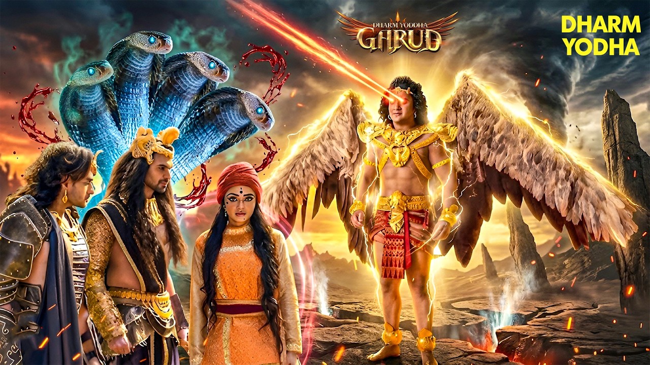 नागों से अपनी माँ का प्रतिशोध लेने के लिए तैयार हुआ गरुड़ | Dharm Yoddha Garud | Garud Puran