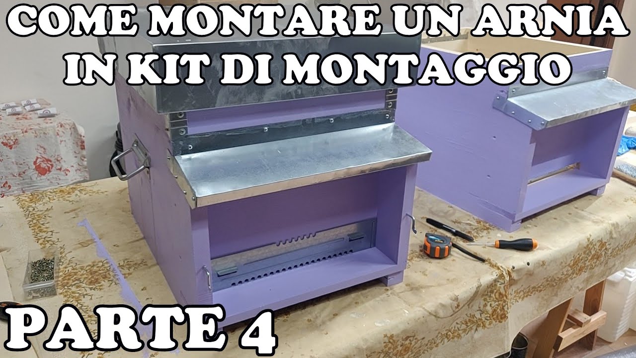 Come Montare un Arnia: Montaggio Ferramenta - Parte 4/4