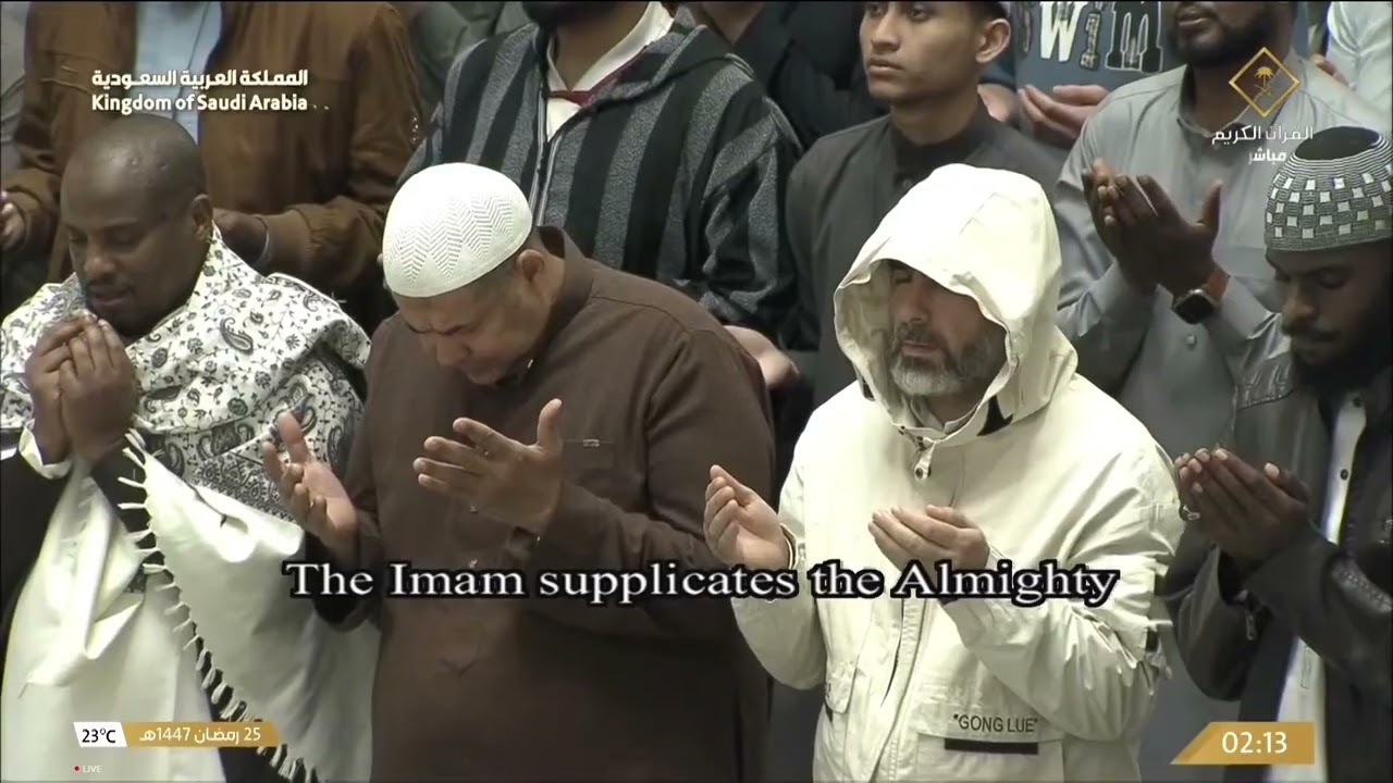 25th Ramadan 1447 Makkah Witr Sheikh Shamsaan