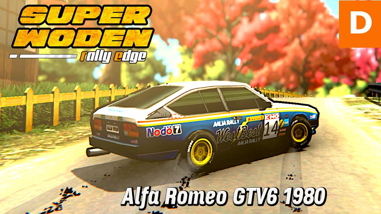 Super Woden Rally Edge – Alfa Romeo GTV6 1980 – Class D – 261 HP