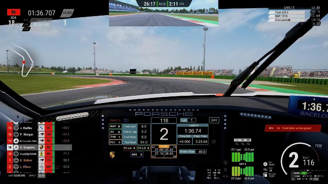 Assetto Corsa Competizione MSC Racing Misano