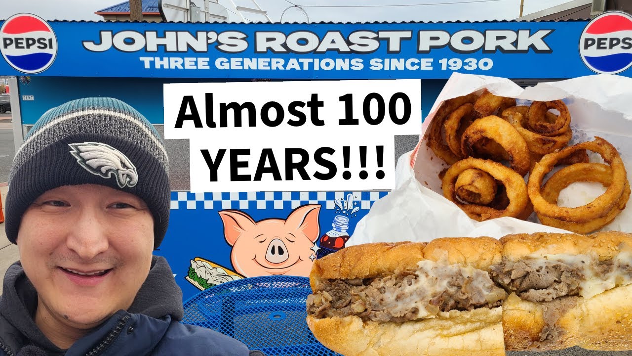 Philly's LOCAL FAVORITE! Is John's Roast Pork Philly's Best Cheesesteak?