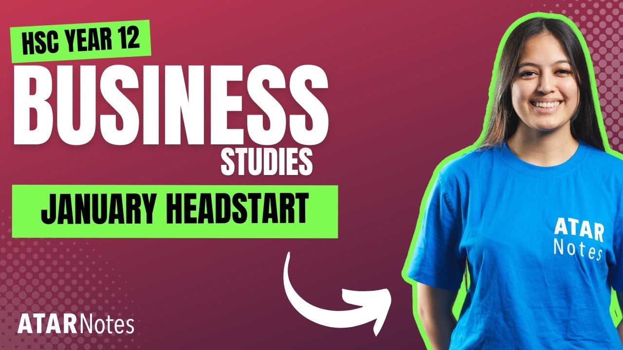 HSC Year 12 Business Studies January 2025 Lecture