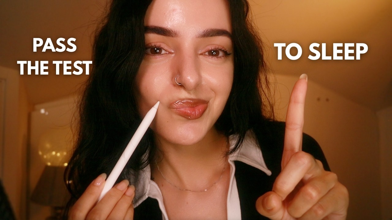 ASMR Eyes Closed ✨ You can ONLY Sleep if I Approve It
