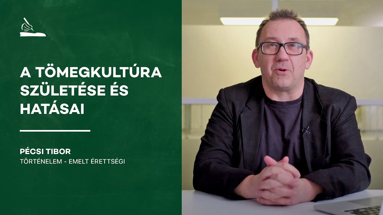 A tömegkultúra születése és hatásai | Pécsi Tibor