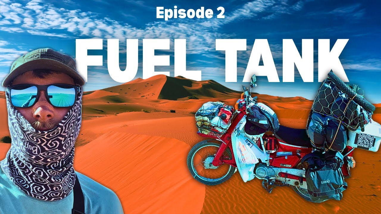 Africa Bike Build Ep. 2: Honda C90 auxillary fuel tank