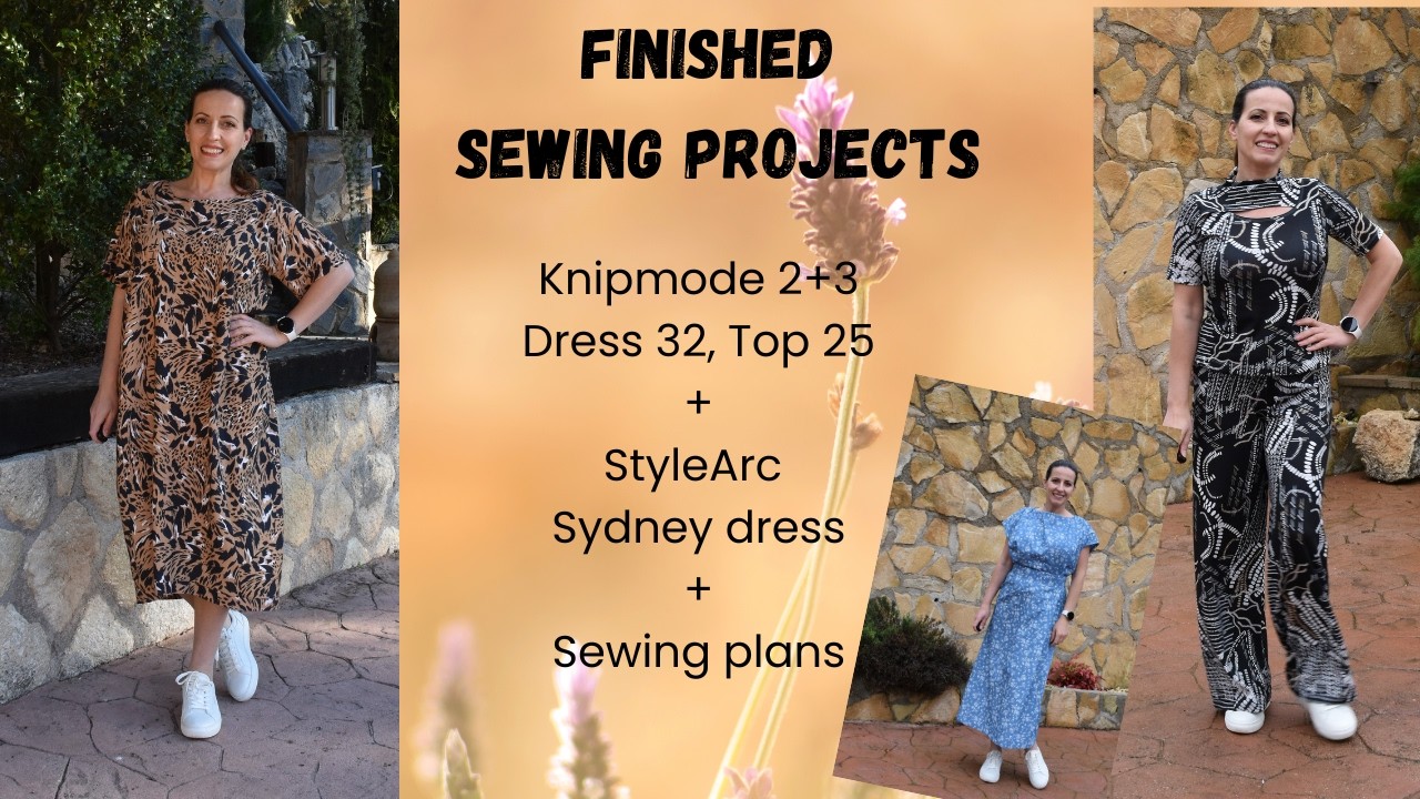 Завершенные швейные проекты!! Платье Style Arc Sydney, брюки Named Olo, платье и топ Knipmode + ч...