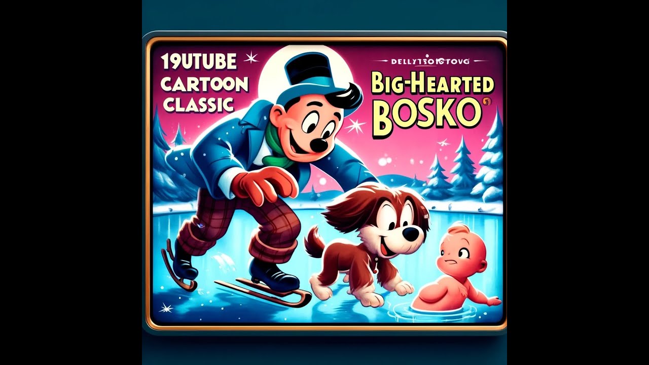 Watch This 1932 Cartoon CLASSIC Before It's Too Late! Big Hearted Bosko
