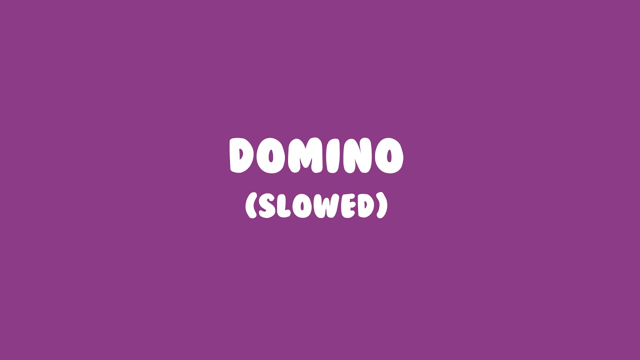 Domino - Jessie J [slowed]
