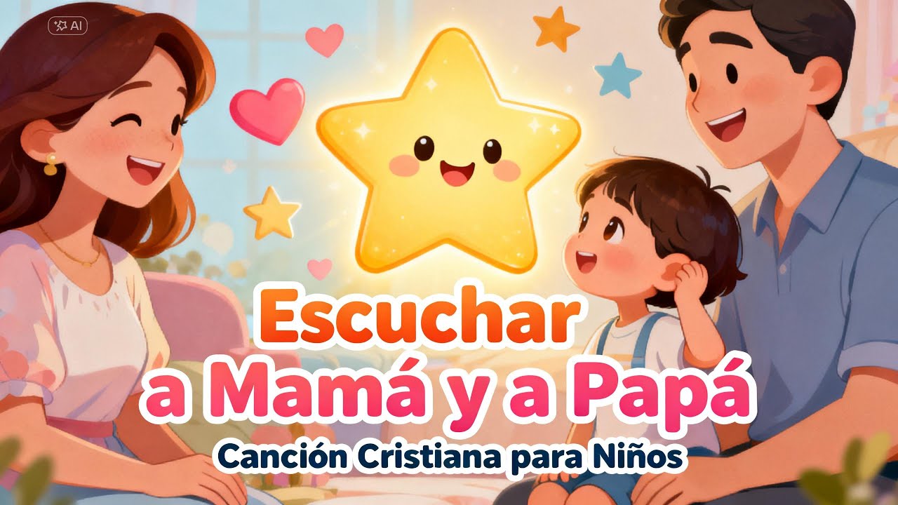 Escuchar a Mamá y a Papá | Canción Infantil Educativa para Niños 👶✨