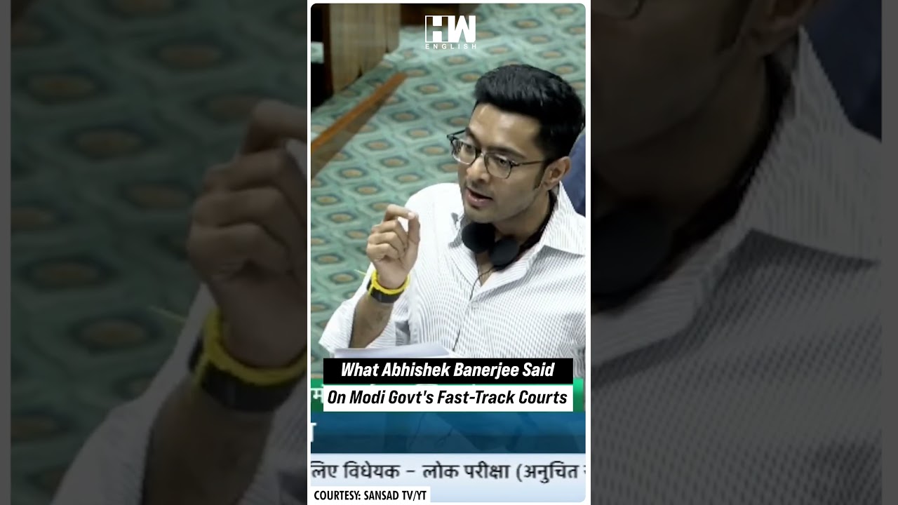 #Shorts | What Abhishek Banerjee Said On Modi Govt's Fast-Track Courts | NEET Paper Leak | BJP | TMC