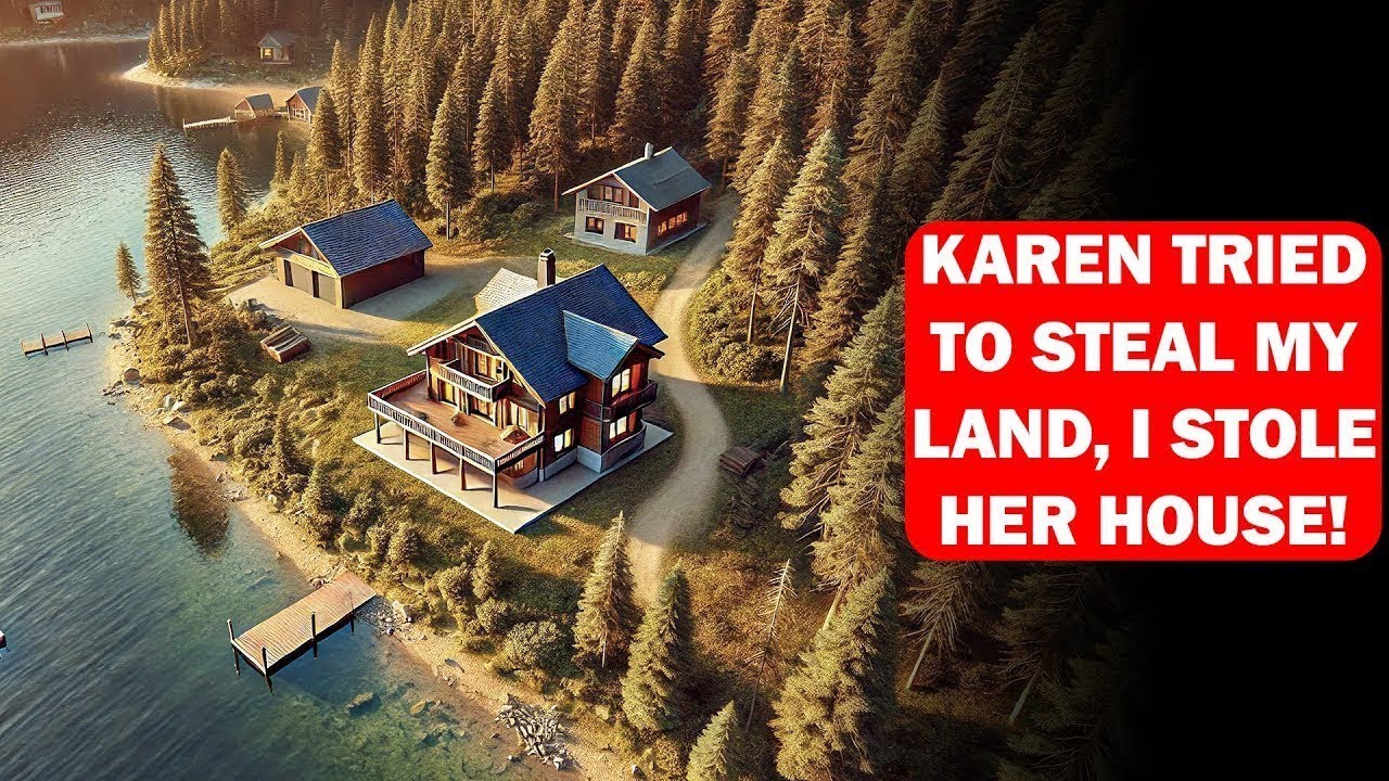 Karen Claimed I Built My Cabin on Her Land — But Her House Was on Mine  Now I Own Two Properties!
