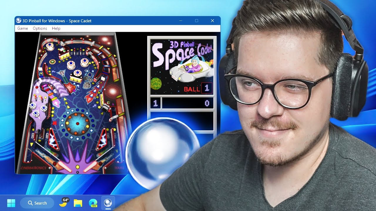 Merge PINBALL pe WINDOWS 11? (Experiment)