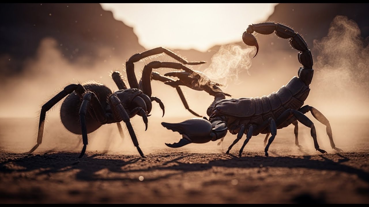 🕷️ Spider vs. 🦂 Scorpion: Rising from the Sands 🌵🔥
