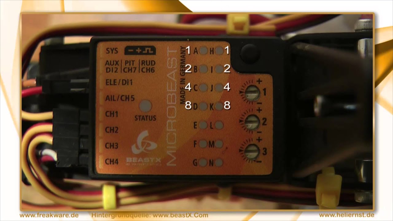 Microbeast "Versionsanzeige interpretieren"