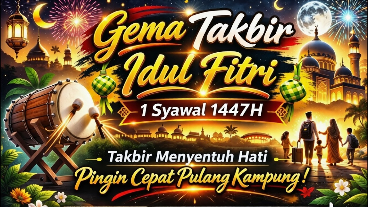 🔴 LIVE GEMA TAKBIR IDUL FITRI 2026 FULL BEDUG TERBARU NONSTOP